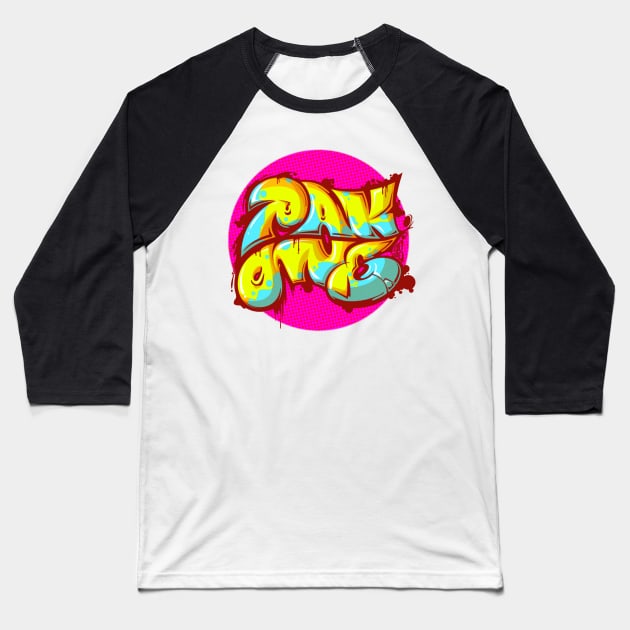 PAK ONE GROOVY Baseball T-Shirt by trev4000